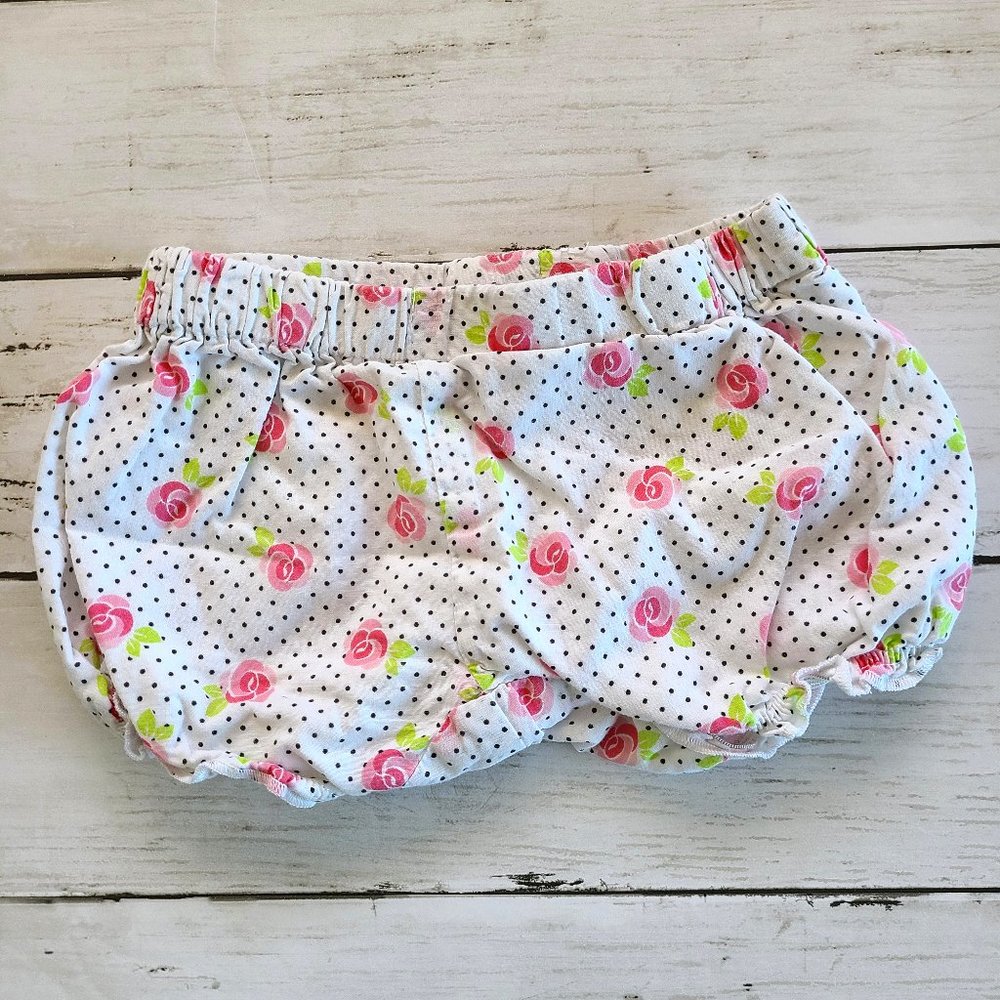 ♡ 5/$20 - Koala Baby Girl's Roses Polka Dot Diaper Cover Newborn